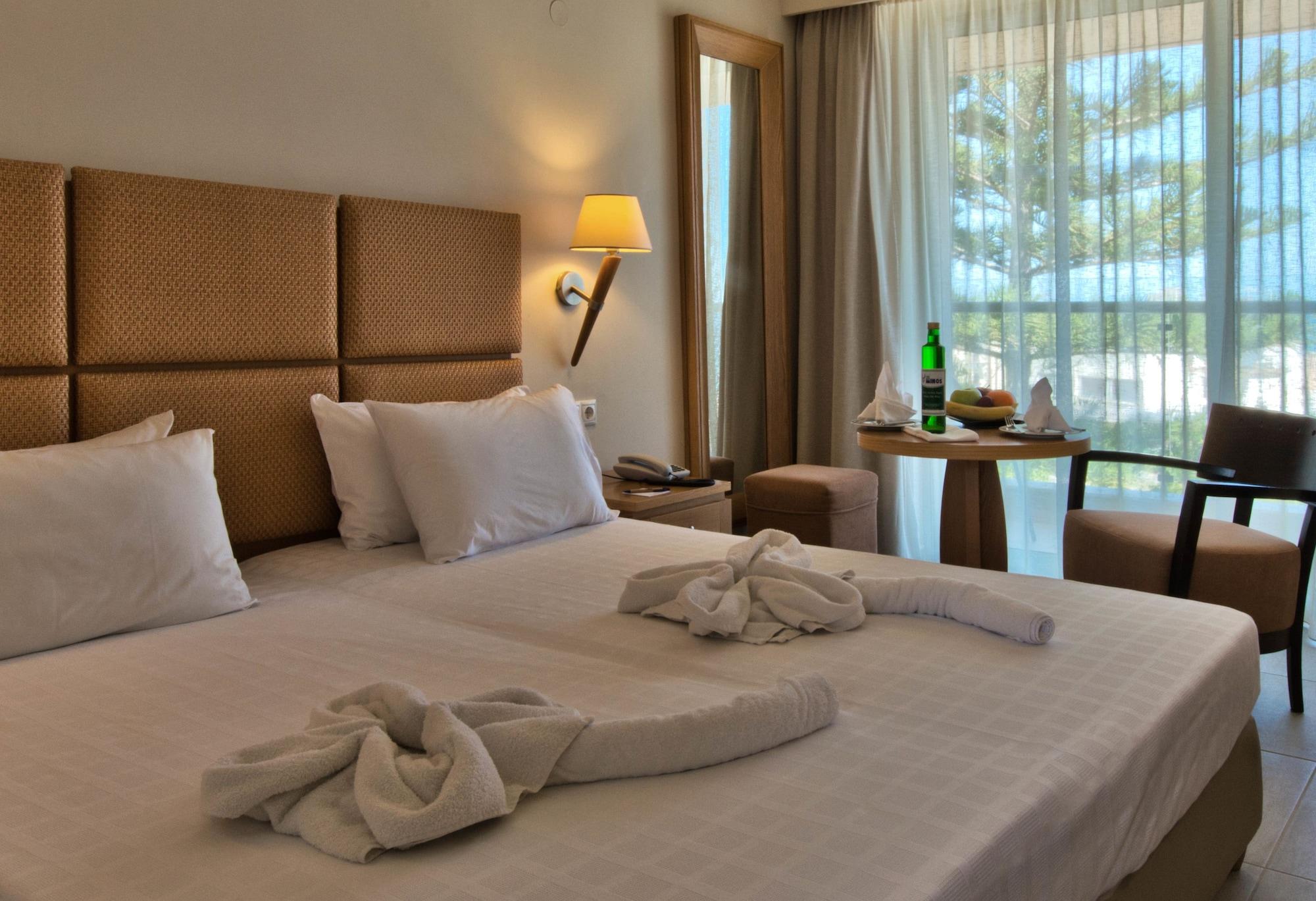 Minos Hotel Rethymno Exterior foto