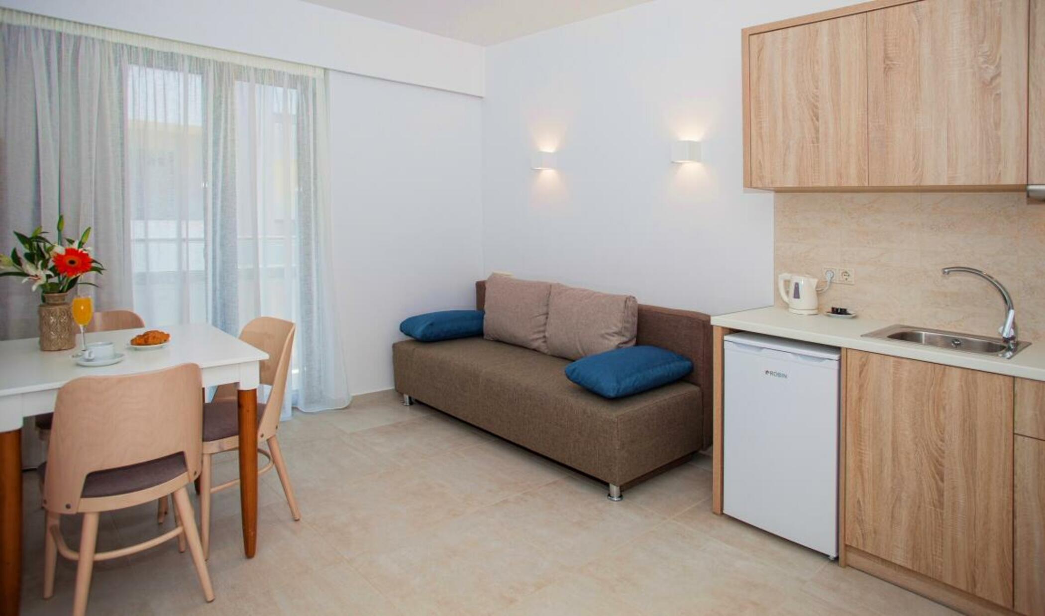 Minos Hotel Rethymno Exterior foto