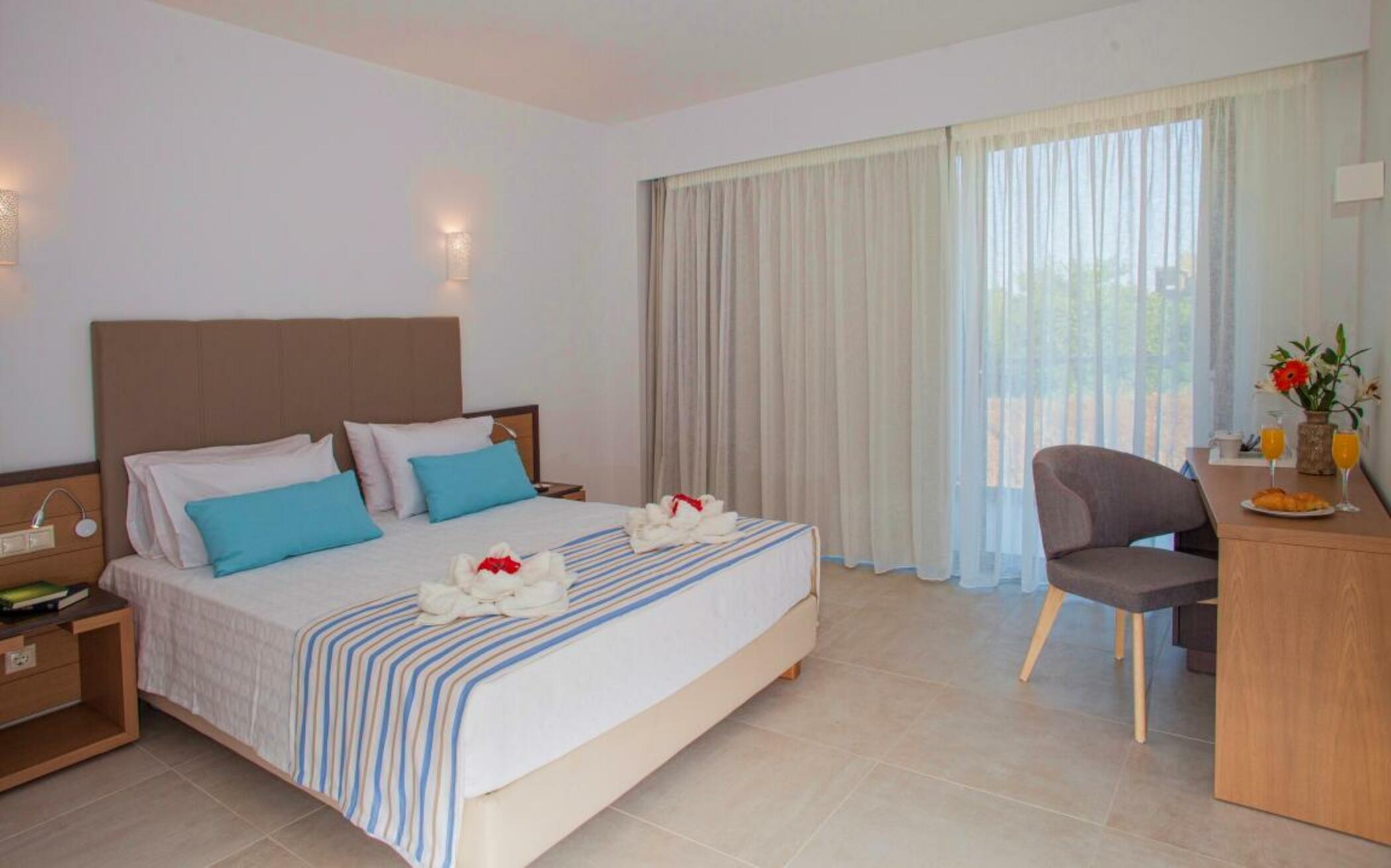 Minos Hotel Rethymno Exterior foto
