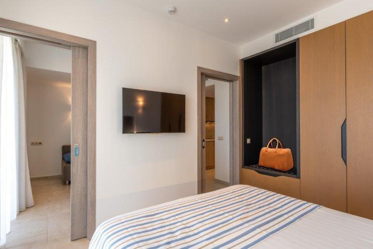 Minos Hotel Rethymno Exterior foto