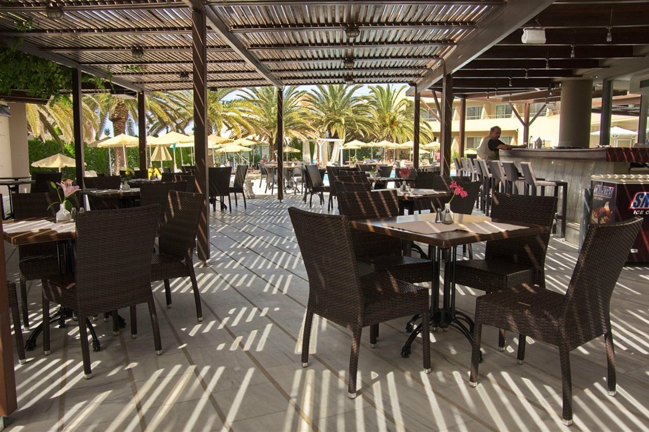 Minos Hotel Rethymno Exterior foto